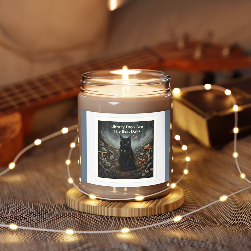 Cat Scented Candle – Library Days Are the Best Days