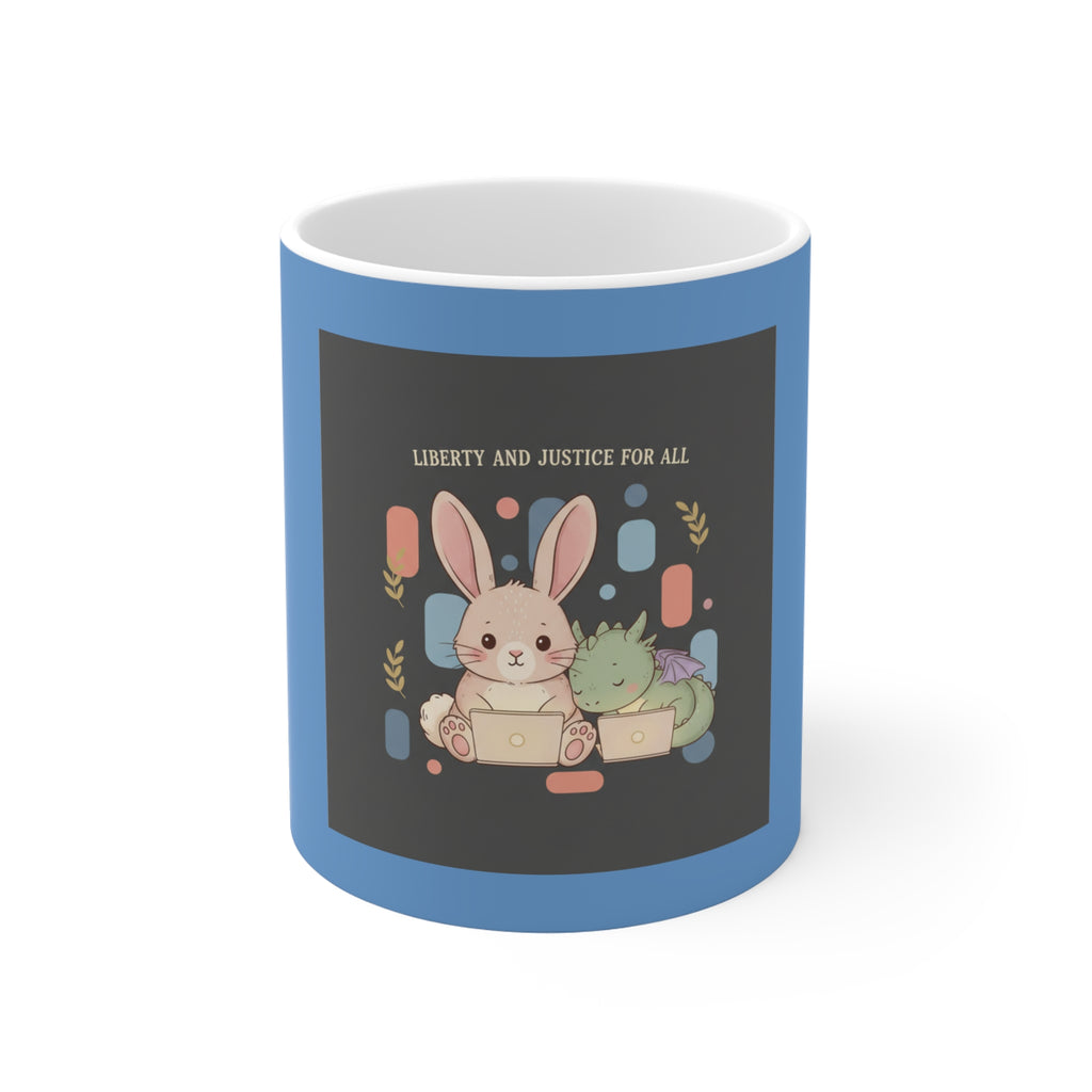 Dragon Mug 11oz – Liberty and Justice for All