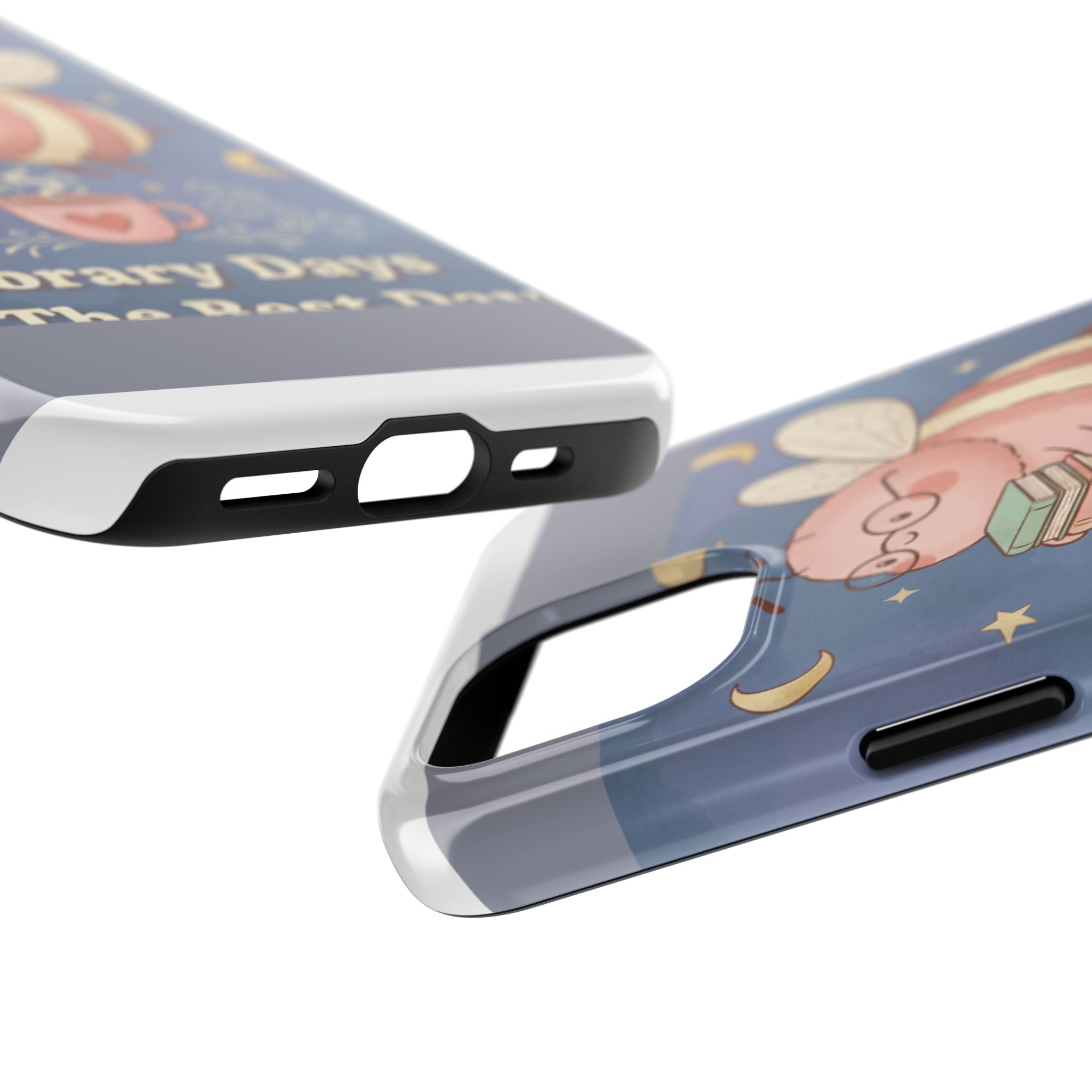 Bee Tough Phone Case – Library Days Are the Best Days