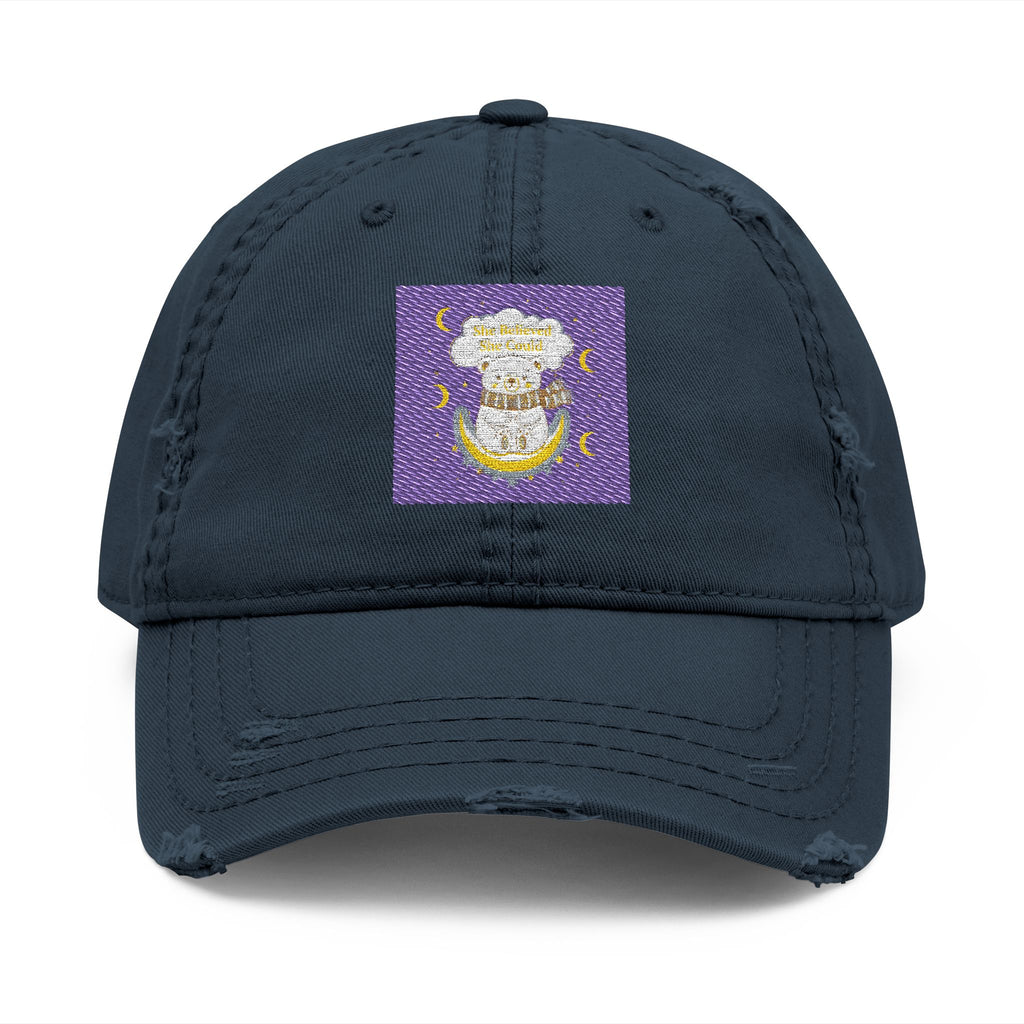 Bear Dad Hat – She Believed She Could