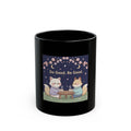Cat Black Mug 11oz – Do Good Be Good