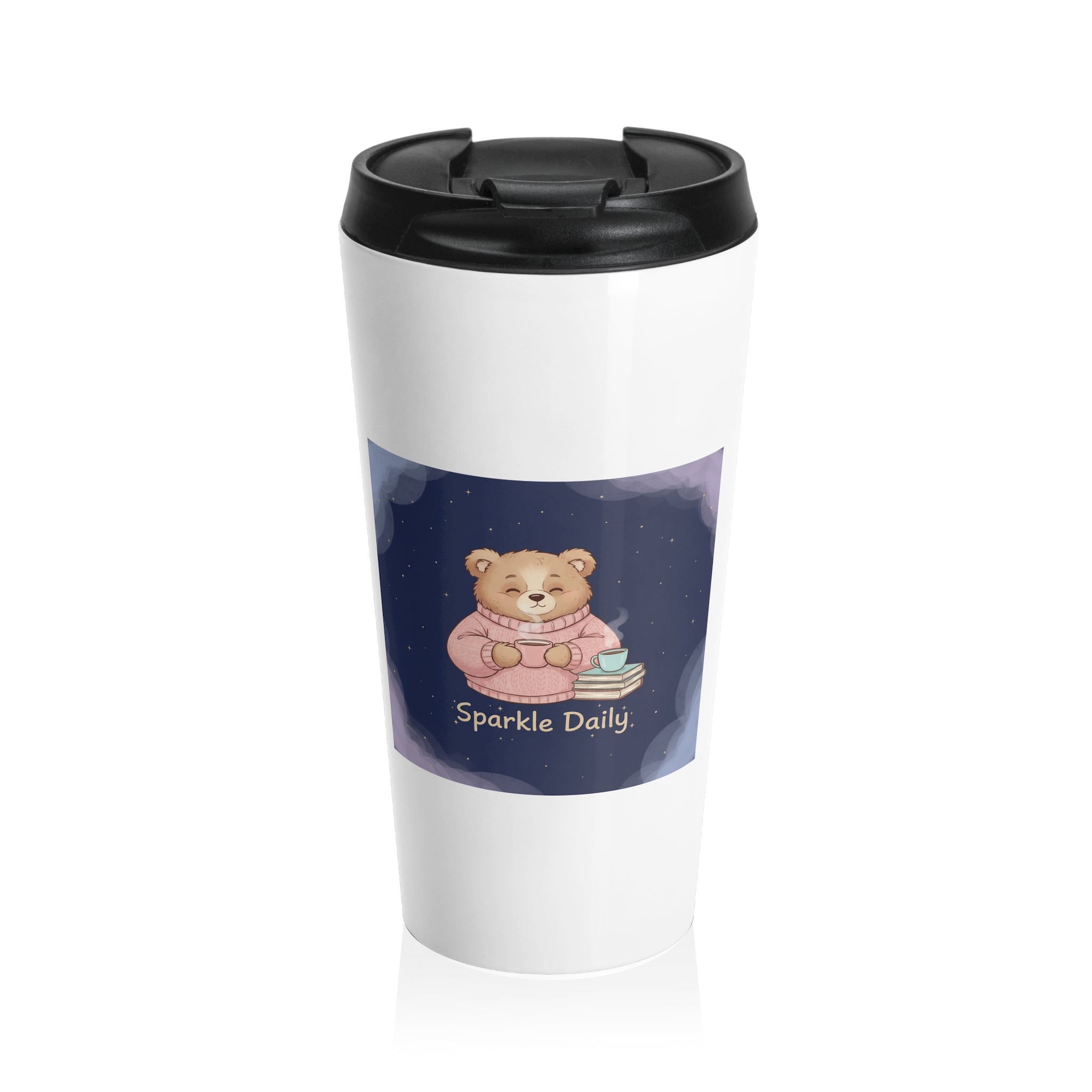 Bear Travel Mug – Sparkle Daily