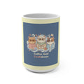 Cats With Glasses Mug 15oz – Coffee and Confidence