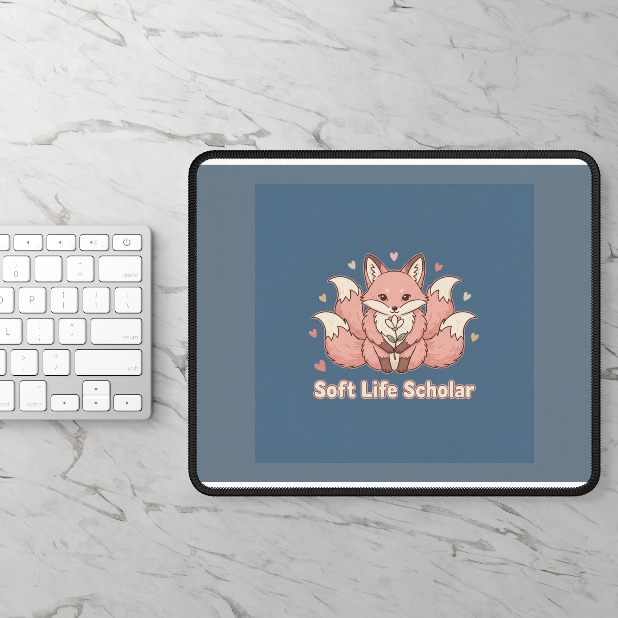 Kitsune Mouse Pad – Soft Life Scholar
