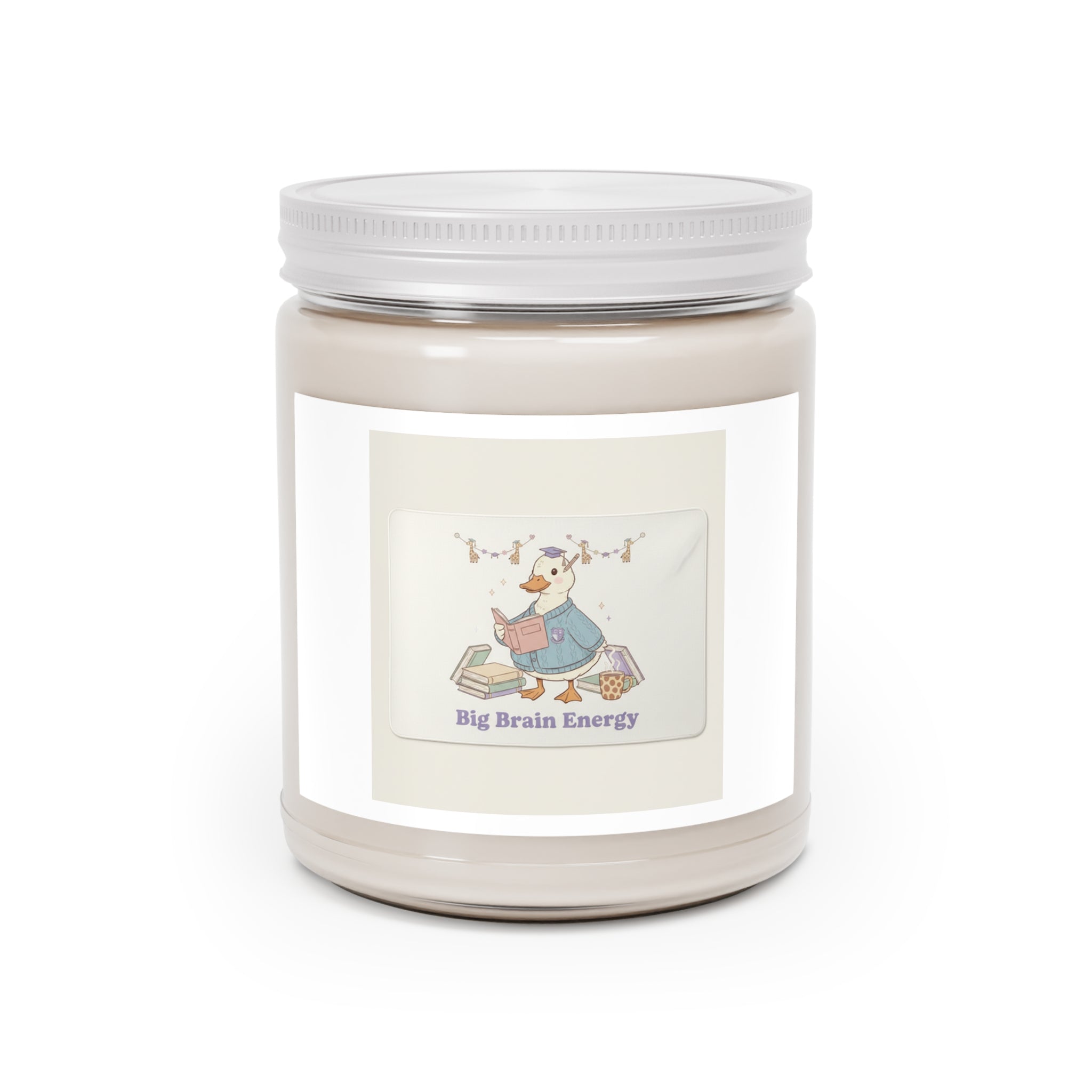 Big Brain Energy Duck Scented Candle