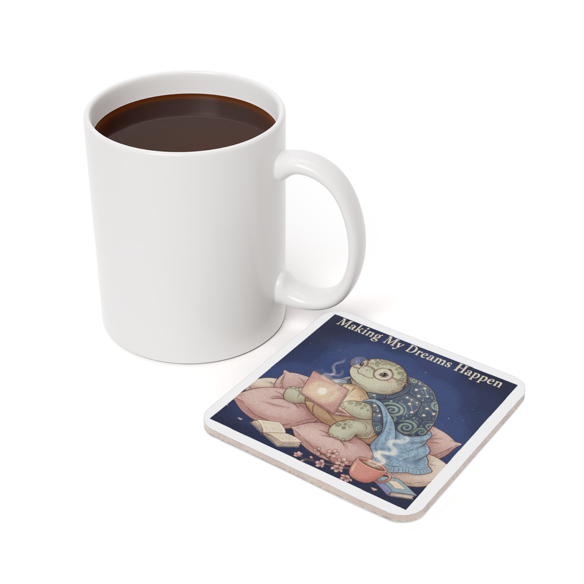 Turtle Cork Coaster – Making My Dreams Happen