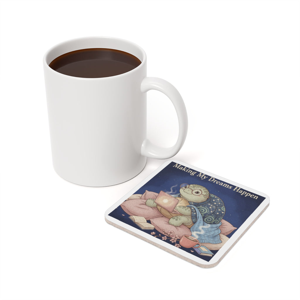 Turtle Cork Coaster – Making My Dreams Happen