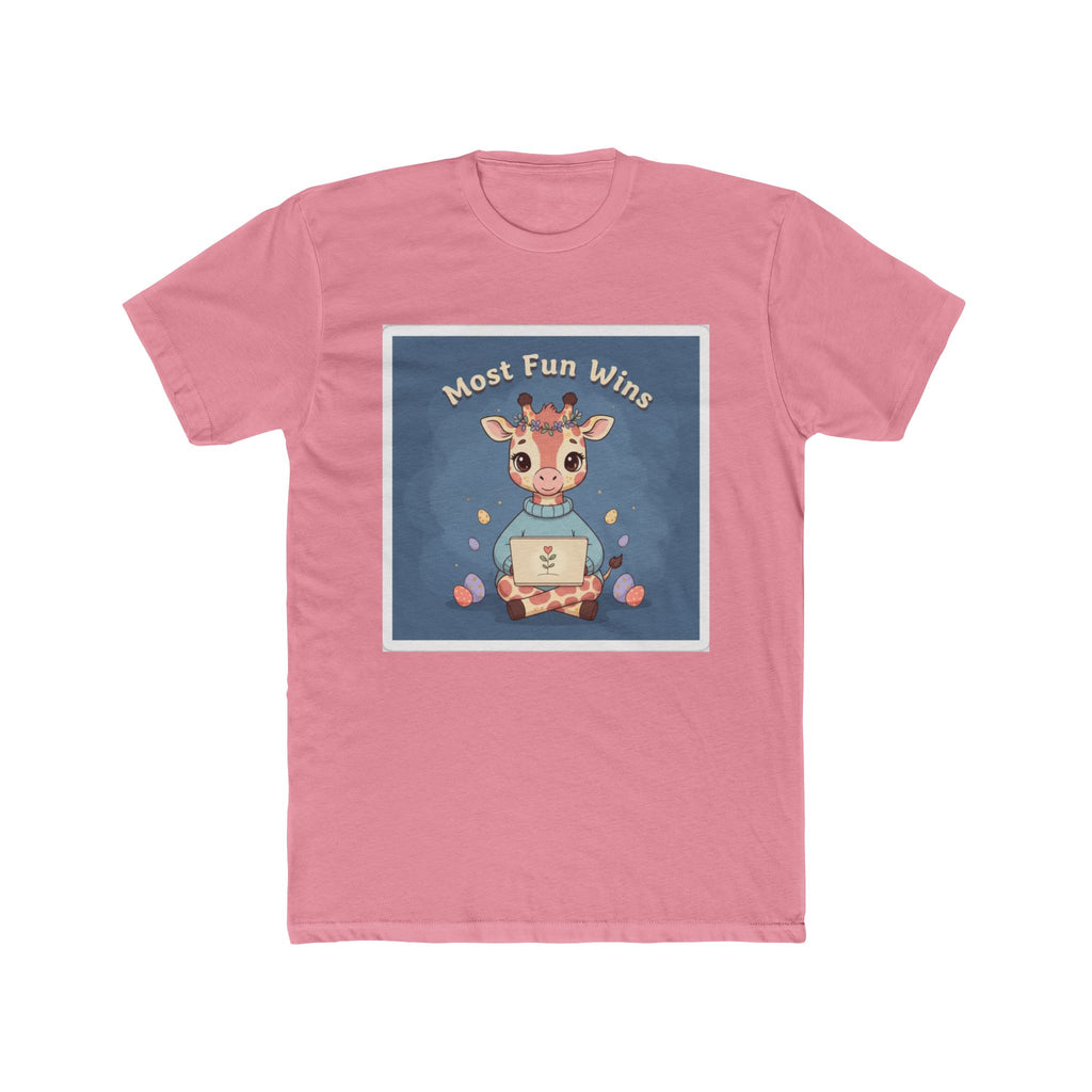 Giraffe Unisex Tee – Most Fun Wins