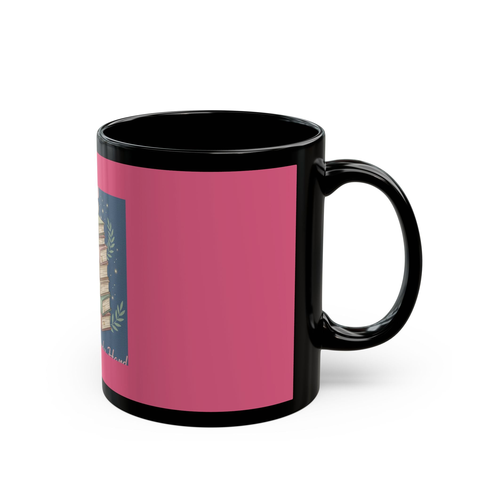 Butterfly Black Mug 11oz – Dream Big Study Hard