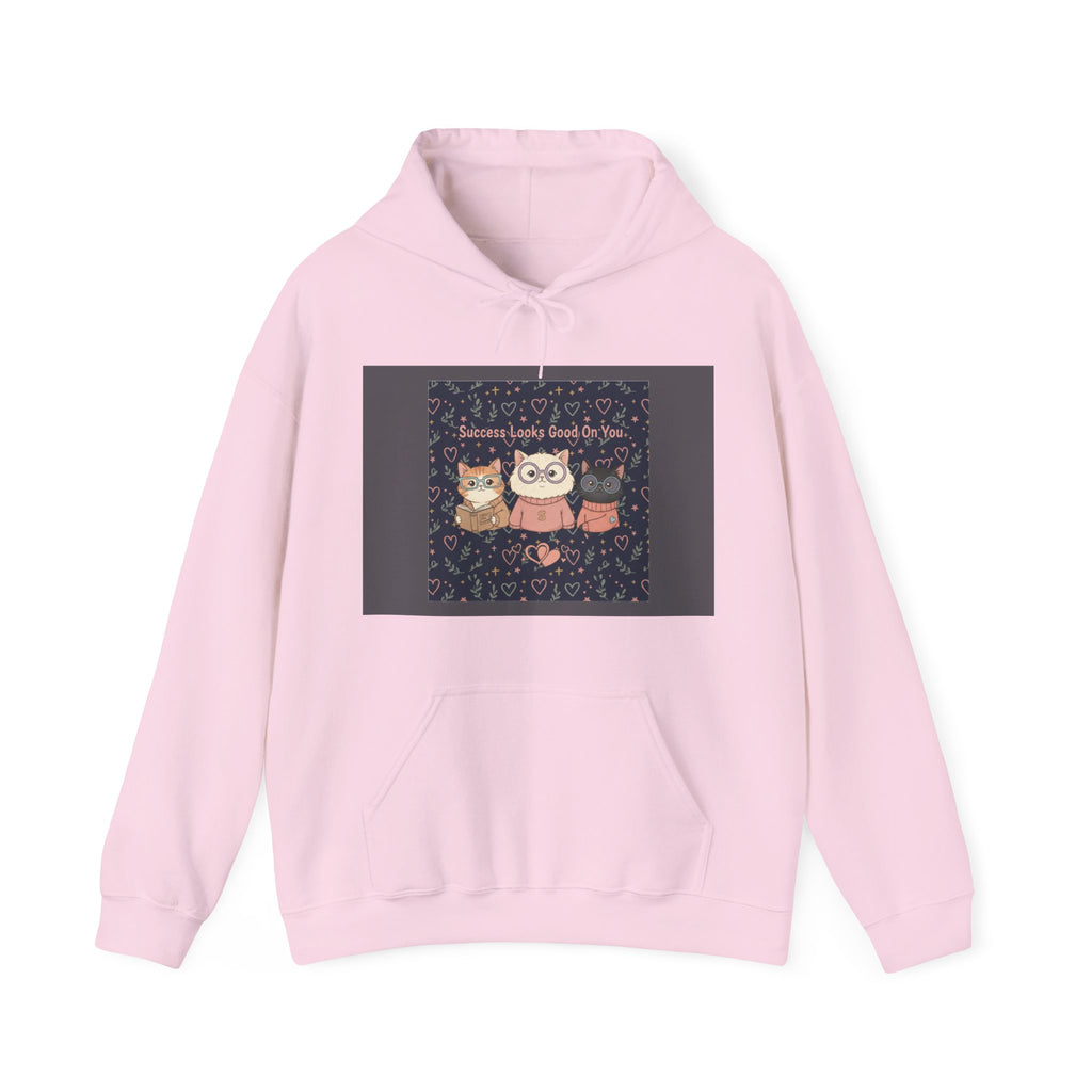 Cats With Glasses Hoodie – Success Looks Good on You