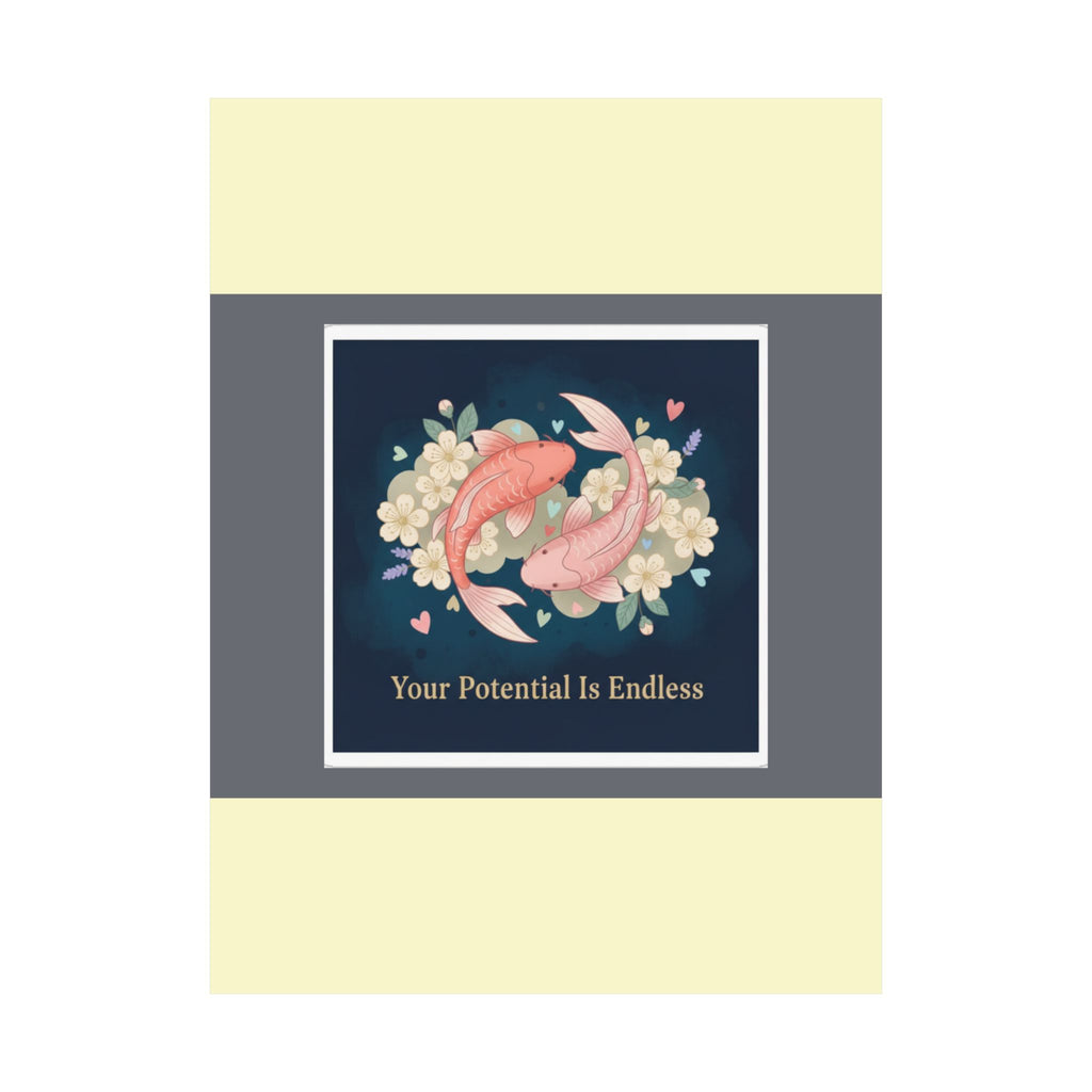 Koi Poster – Your Potential is Endless