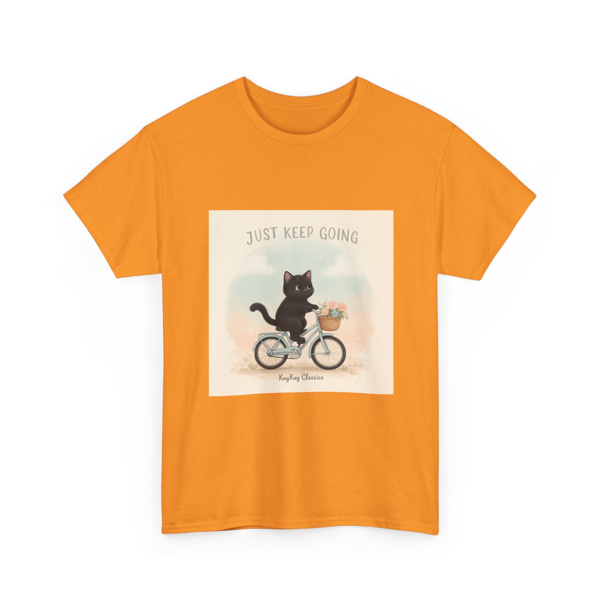 "Design" Black Cat Kids Tee | College Girl Gift | Fashion | KayKay Classics