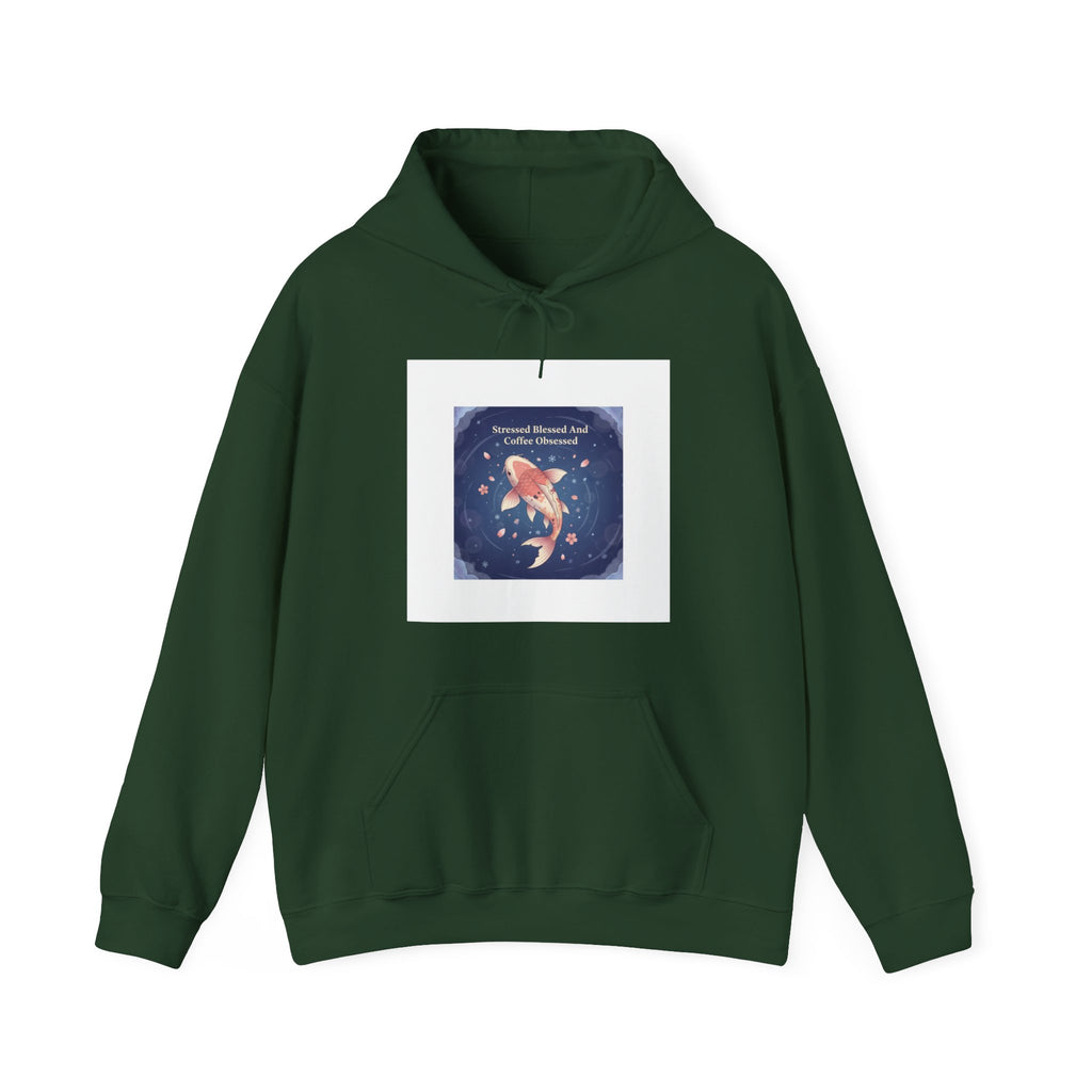Kitsune Hoodie – Stressed Blessed and Coffee Obsessed