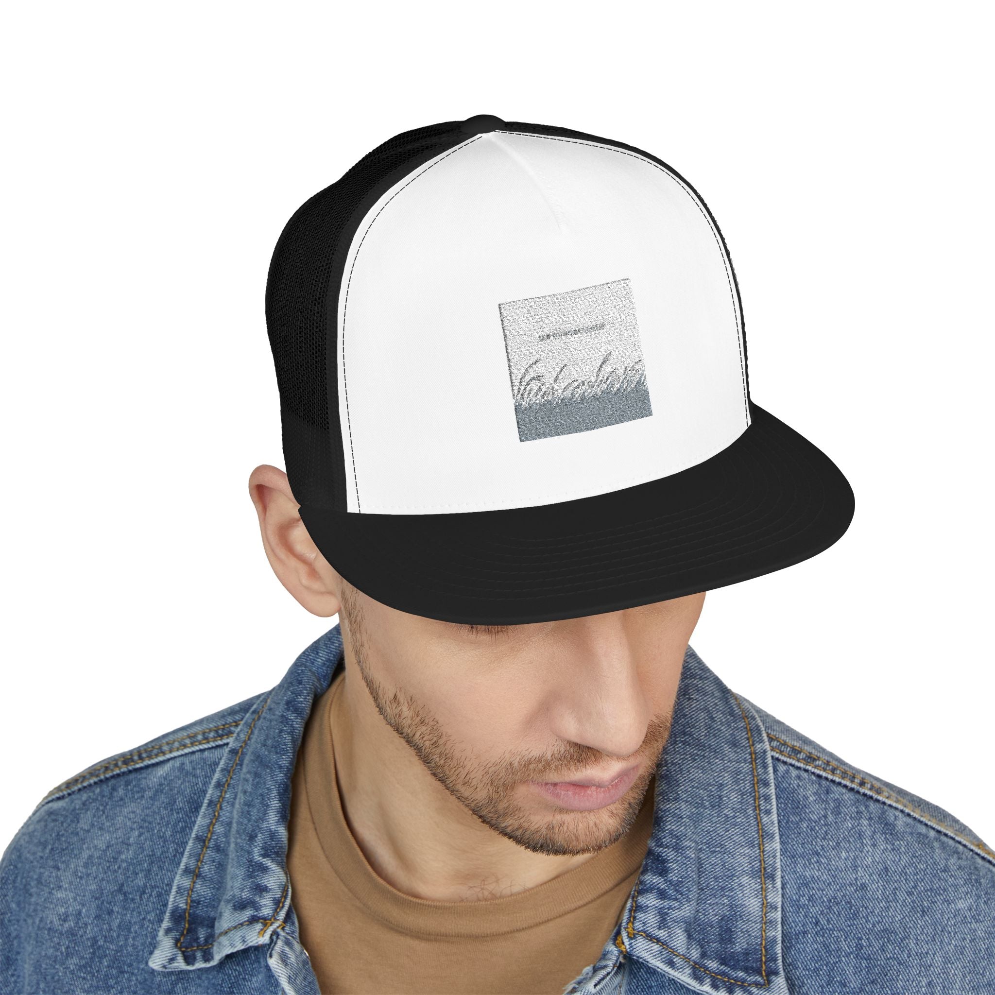 "LET THINGS UNFOLD" Black Cat Trucker Cap | College Girl Gift | Fashion | KayKay Classics