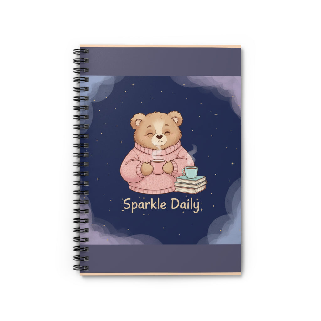 Bear Spiral Notebook – Sparkle Daily