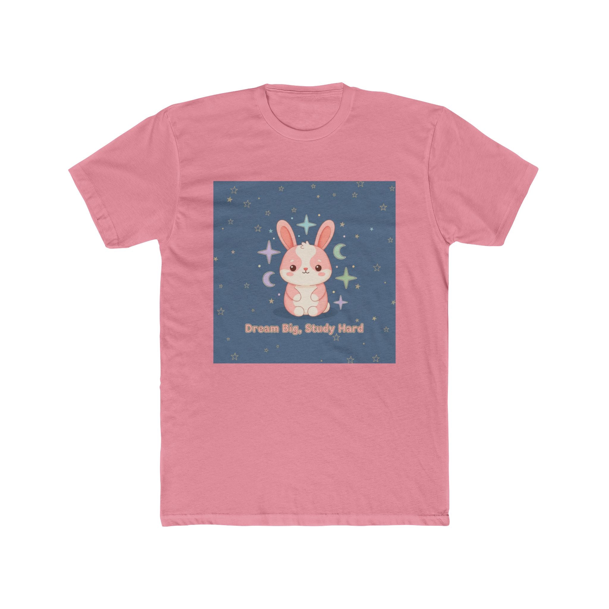 Bunny Unisex Tee – Dream Big, Study Hard