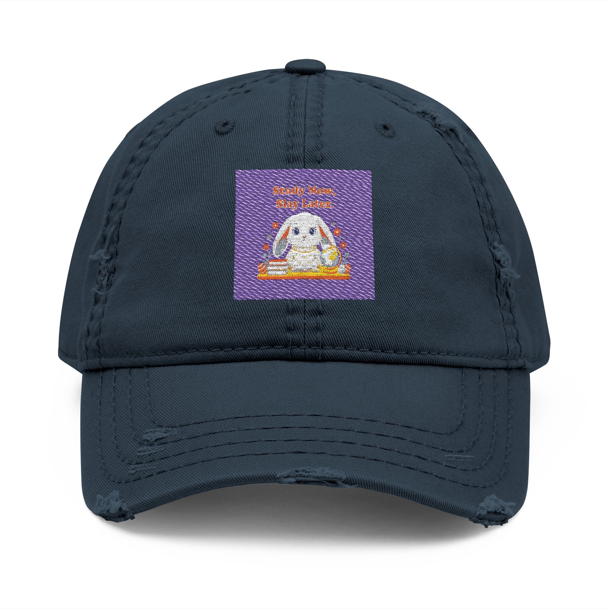 Bunny Dad Hat – Study Now Slay Later