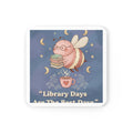 Bee Cork Coaster – Library Days Are the Best Days