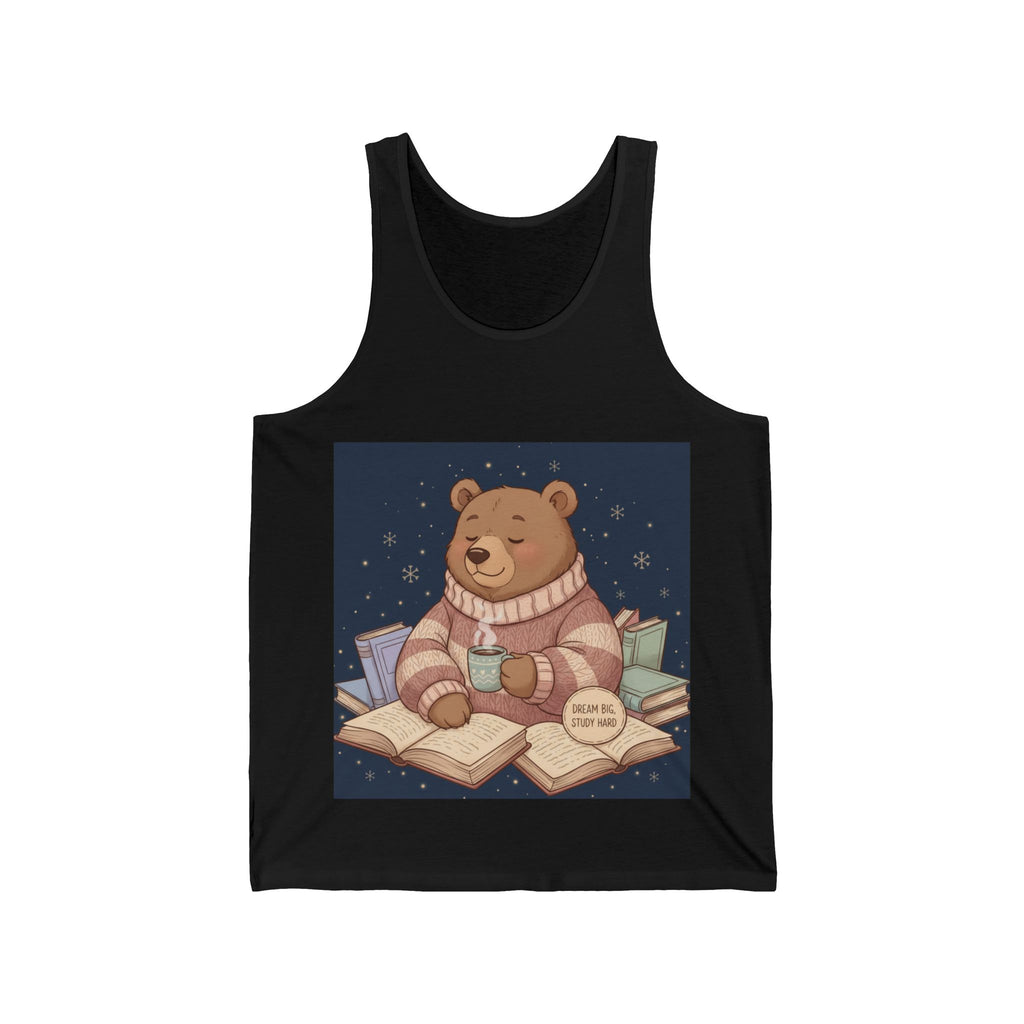 Bear Tank Top – Dream Big Study Hard