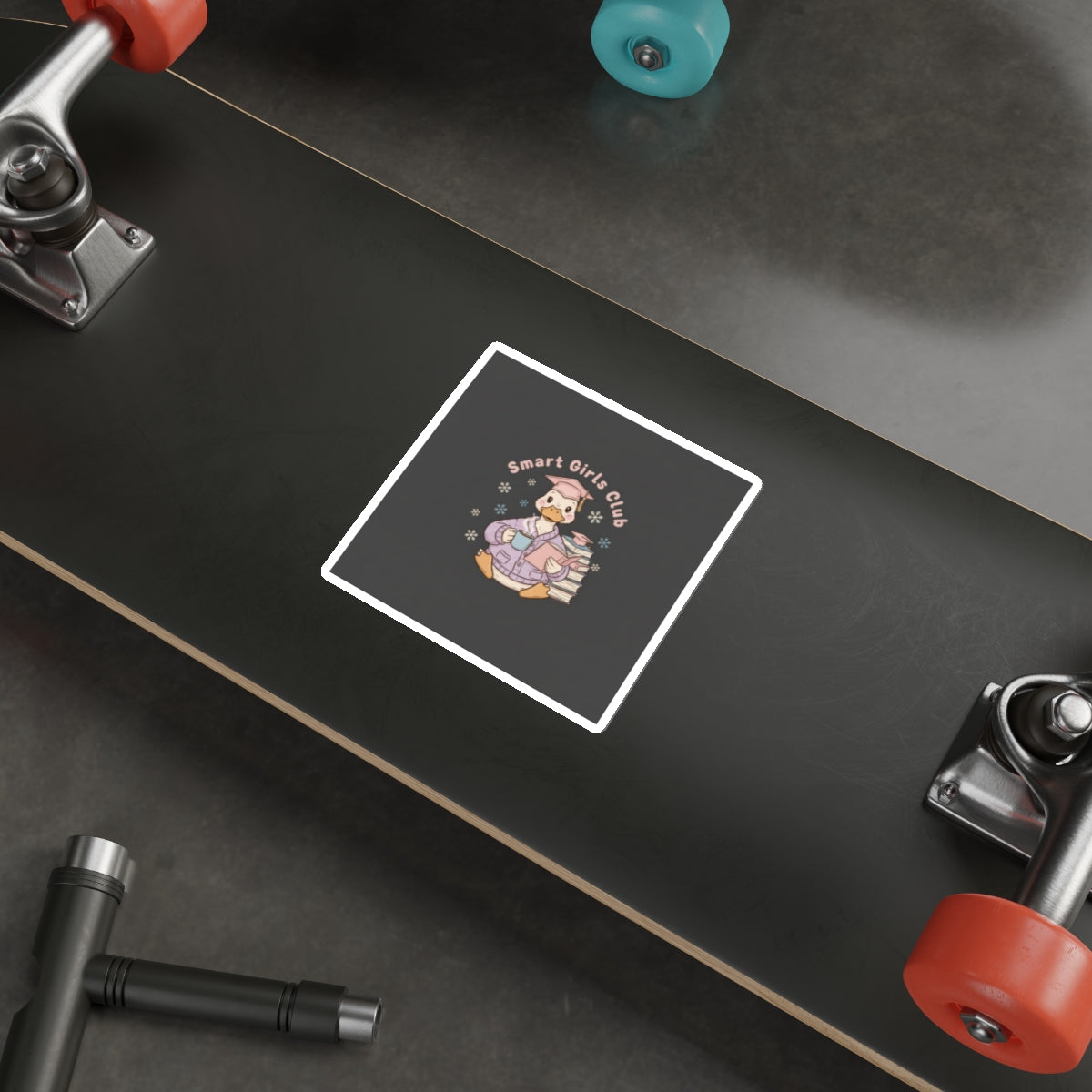 Duck Die-Cut Sticker – Smart Girls Club
