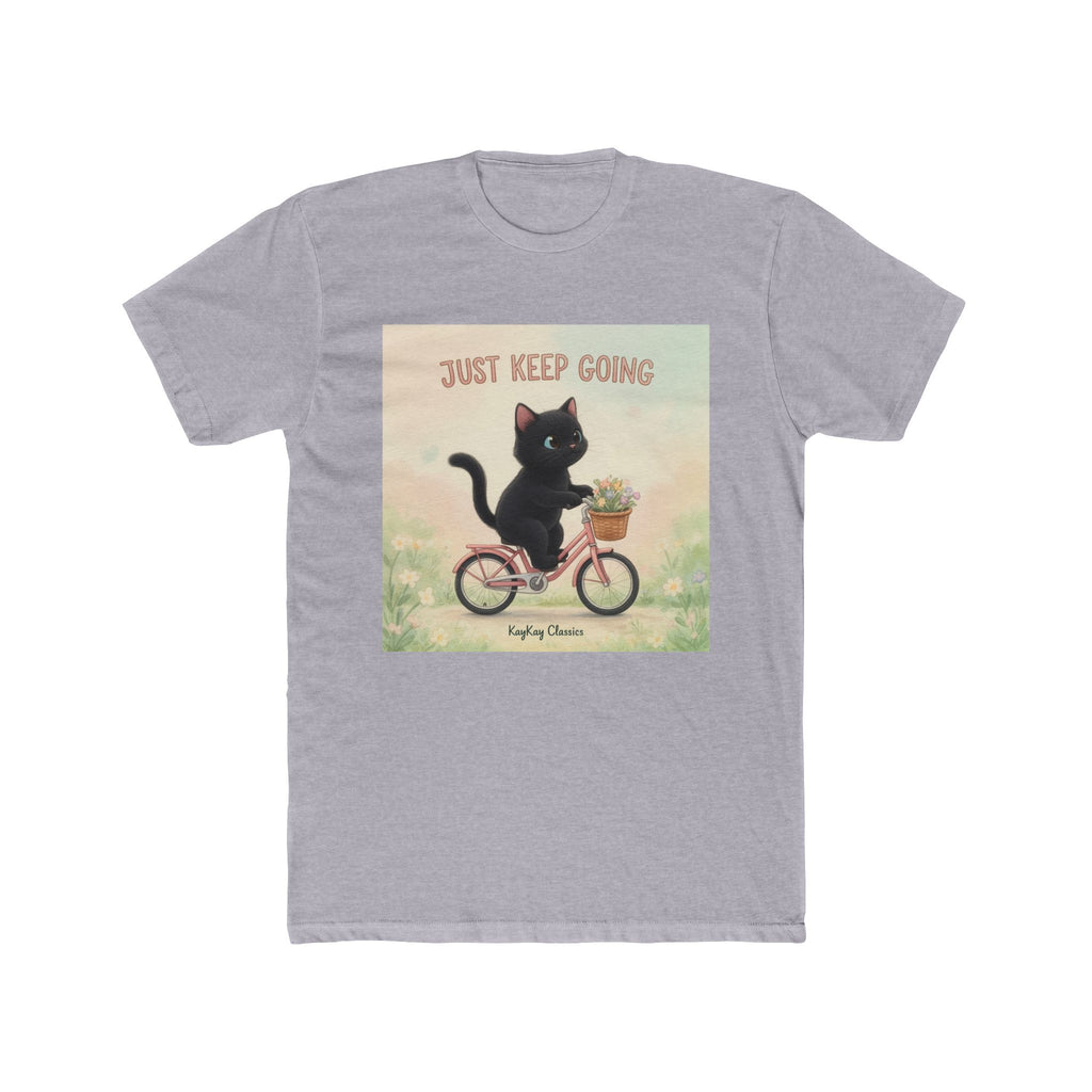 JUST KEEP GOING Cat Unisex Tee
