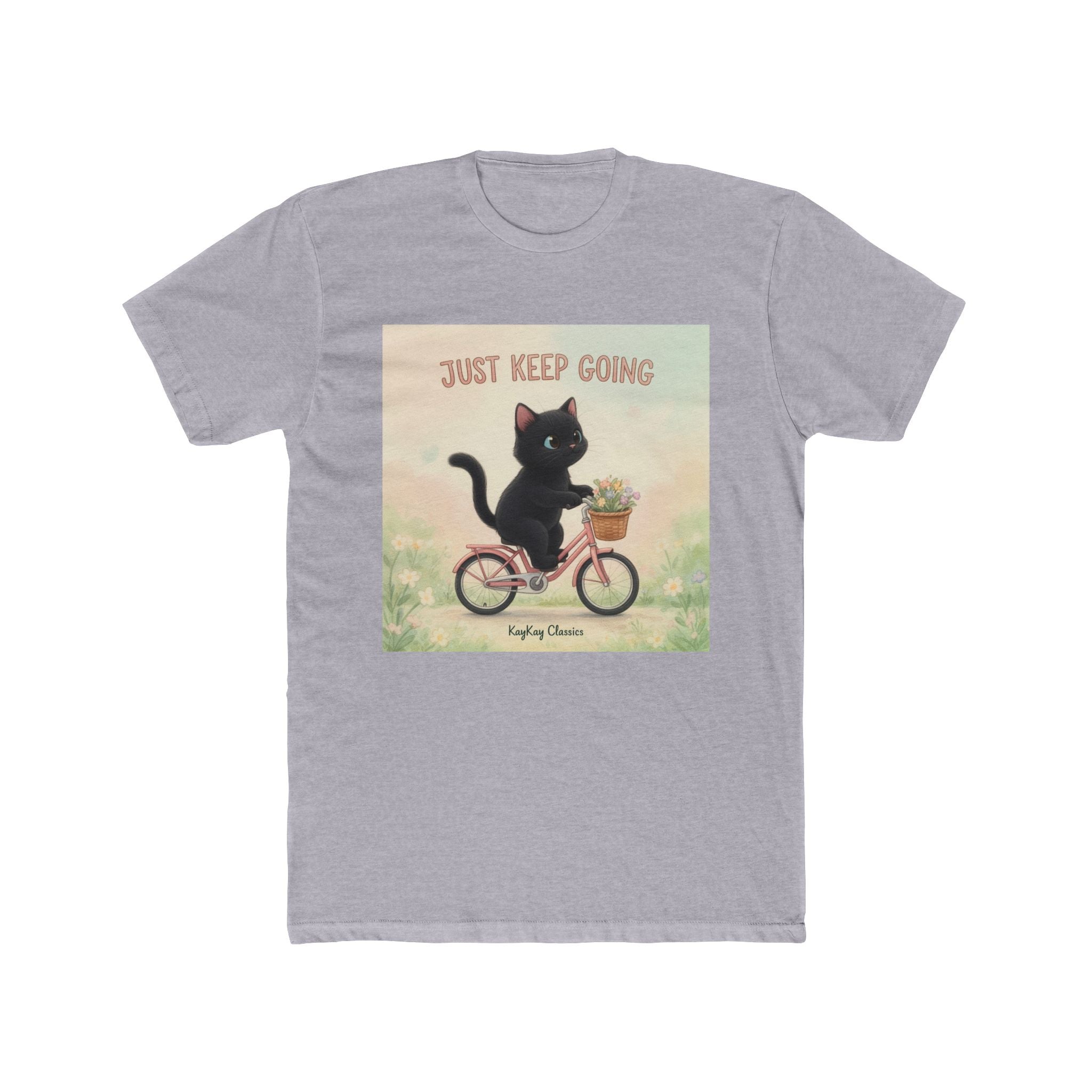 JUST KEEP GOING Cat Unisex Tee