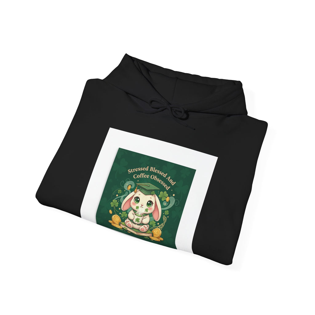 Rabbit Hoodie – Stressed Blessed and Coffee Obsessed