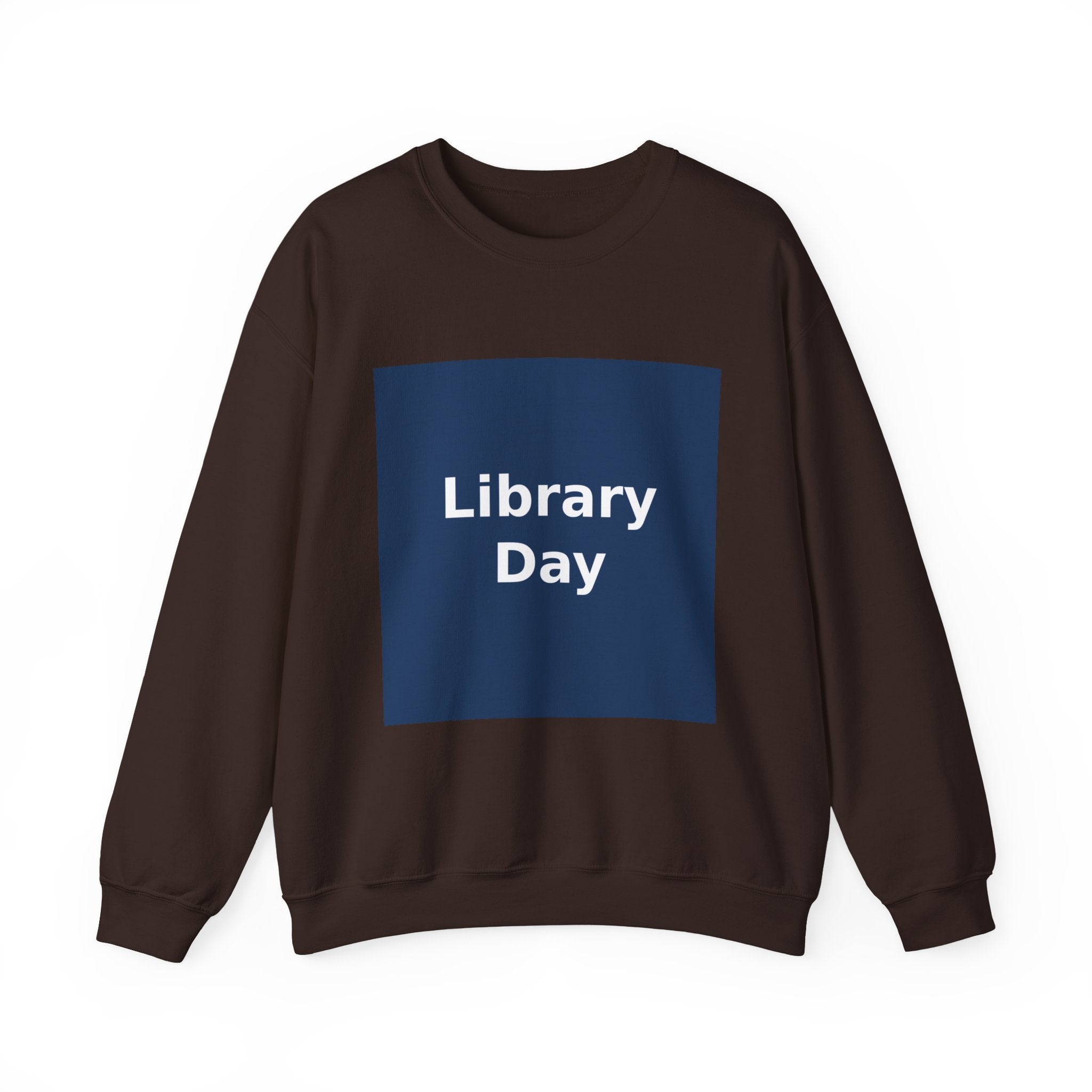 "Library Day" Black Cat Crewneck | College Girl Gift | Fashion | KayKay Classics