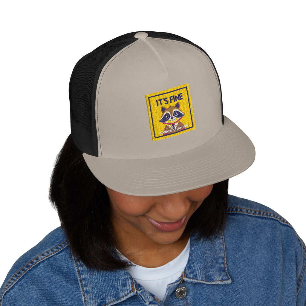remix always studying | KayKay Trucker Cap