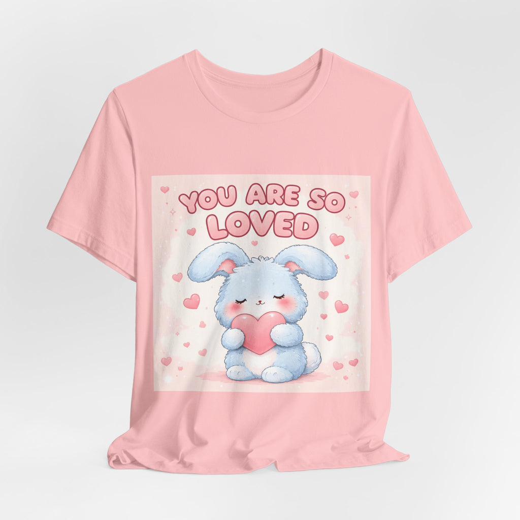 "YOU ARE SO LOVED" Black Cat Women Tee | College Girl Gift | Fashion | KayKay Classics