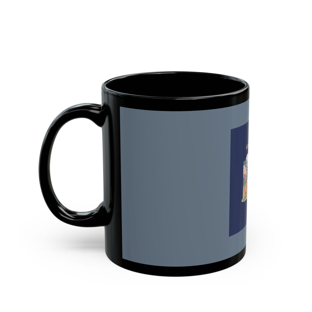 Goals on Goals Black Mug 11oz – Unique Gift