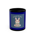 Bunny Black Mug 11oz – Do Good Be Good