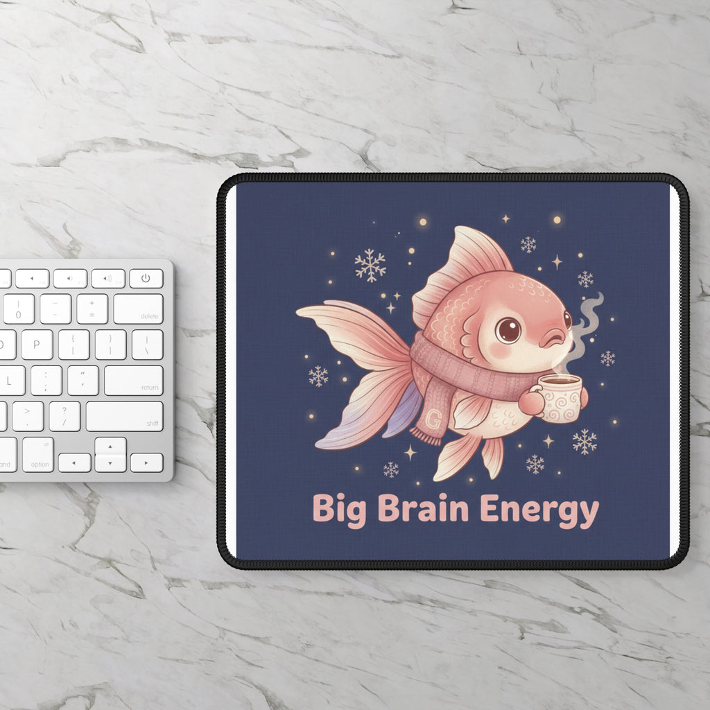 Bear Mouse Pad – Big Brain Energy