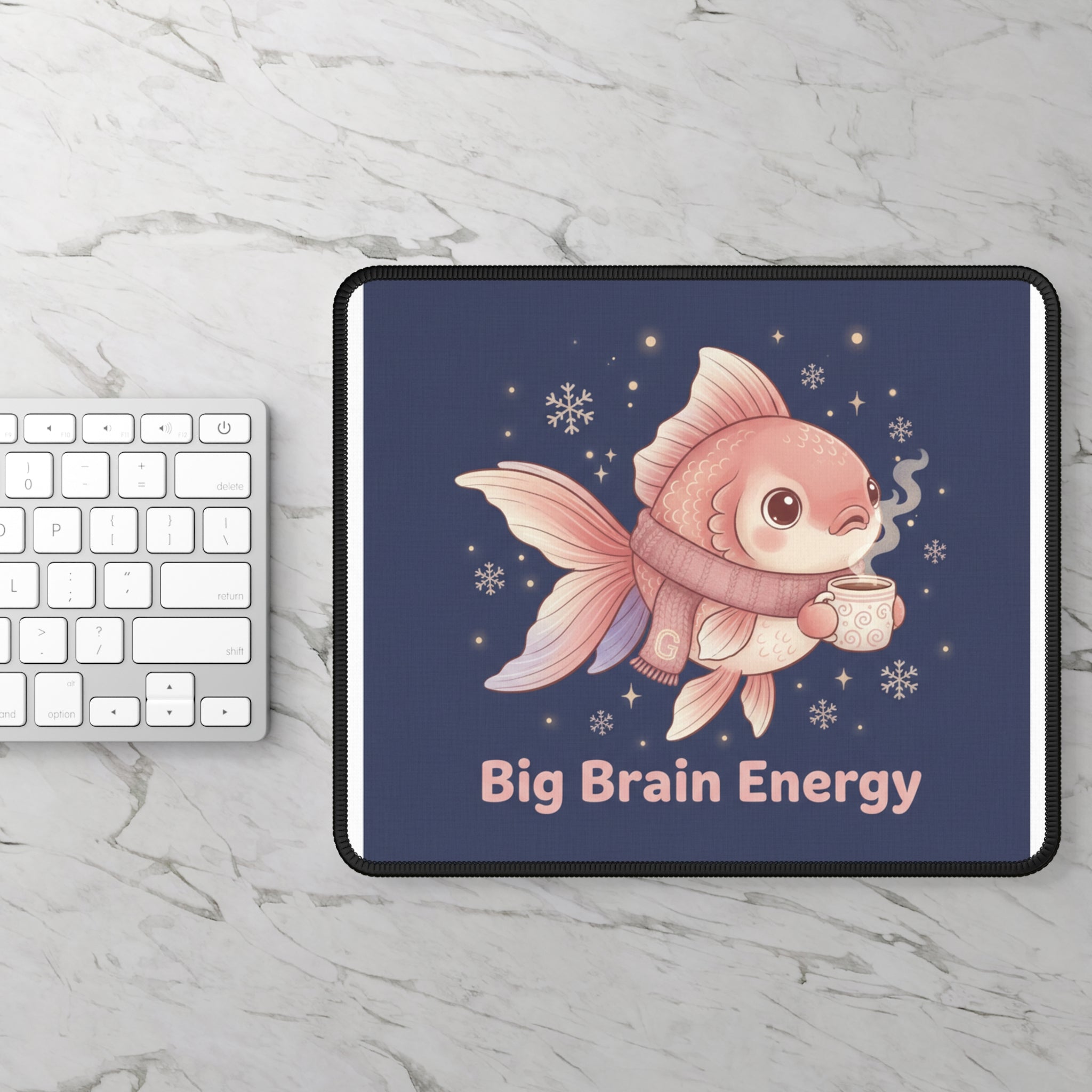 Bear Mouse Pad – Big Brain Energy