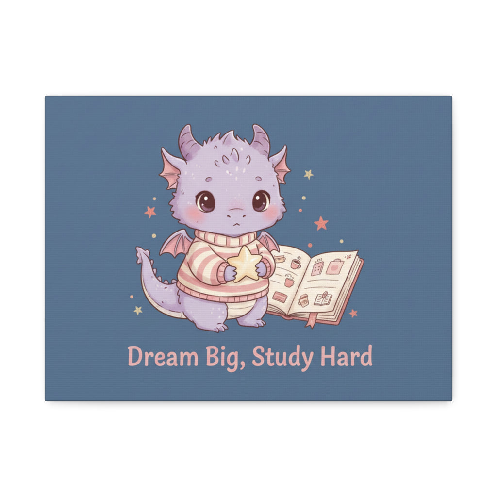 Dragon Canvas Print – Dream Big Study Hard