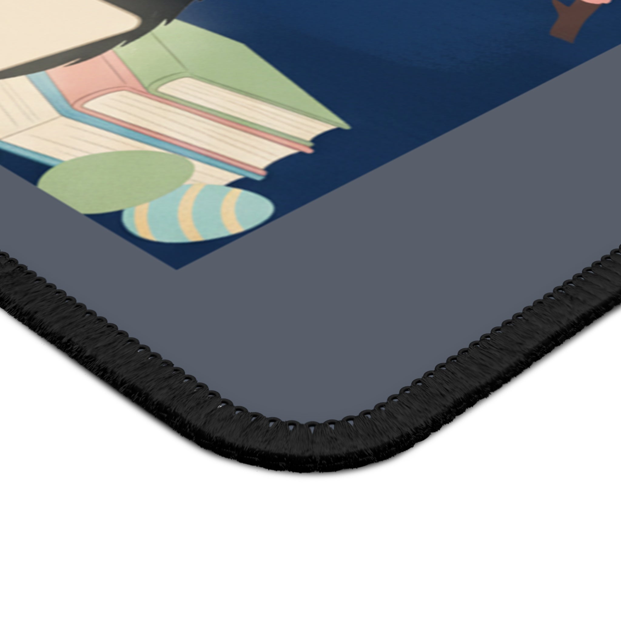 Black Cat Mouse Pad – Dream Big Study Hard