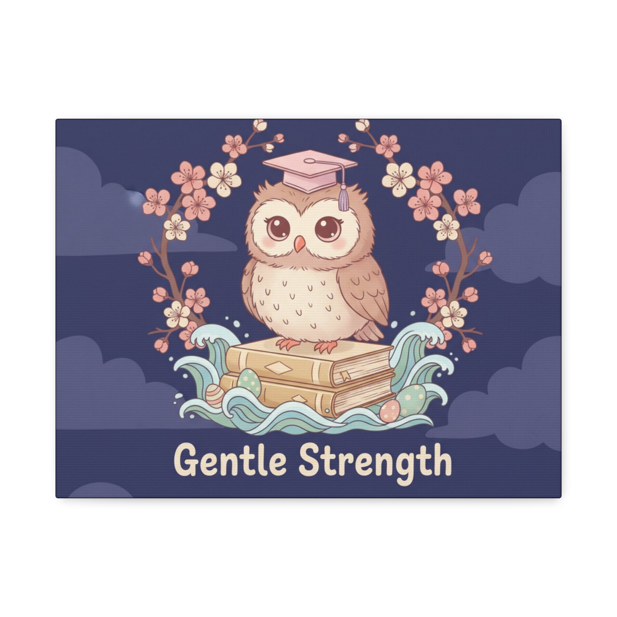 Owl Canvas Print – Gentle Strength