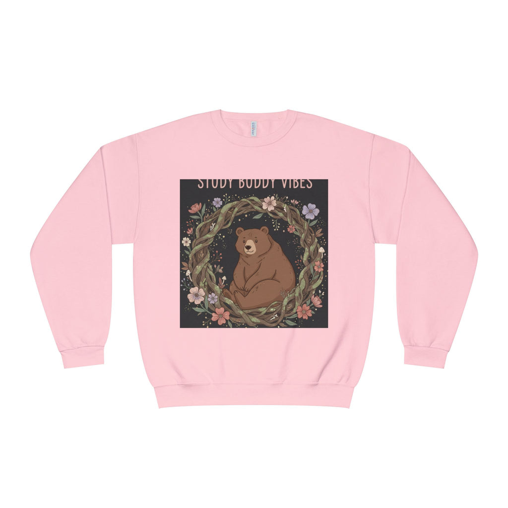 Bear Crewneck Sweatshirt – Study Buddy Vibes