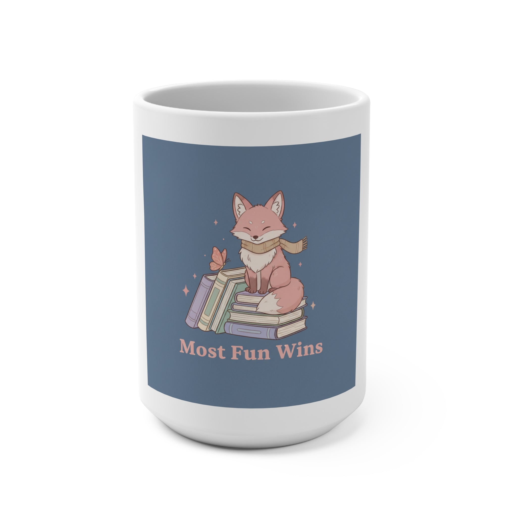 Kitsune Mug 15oz – Most Fun Wins