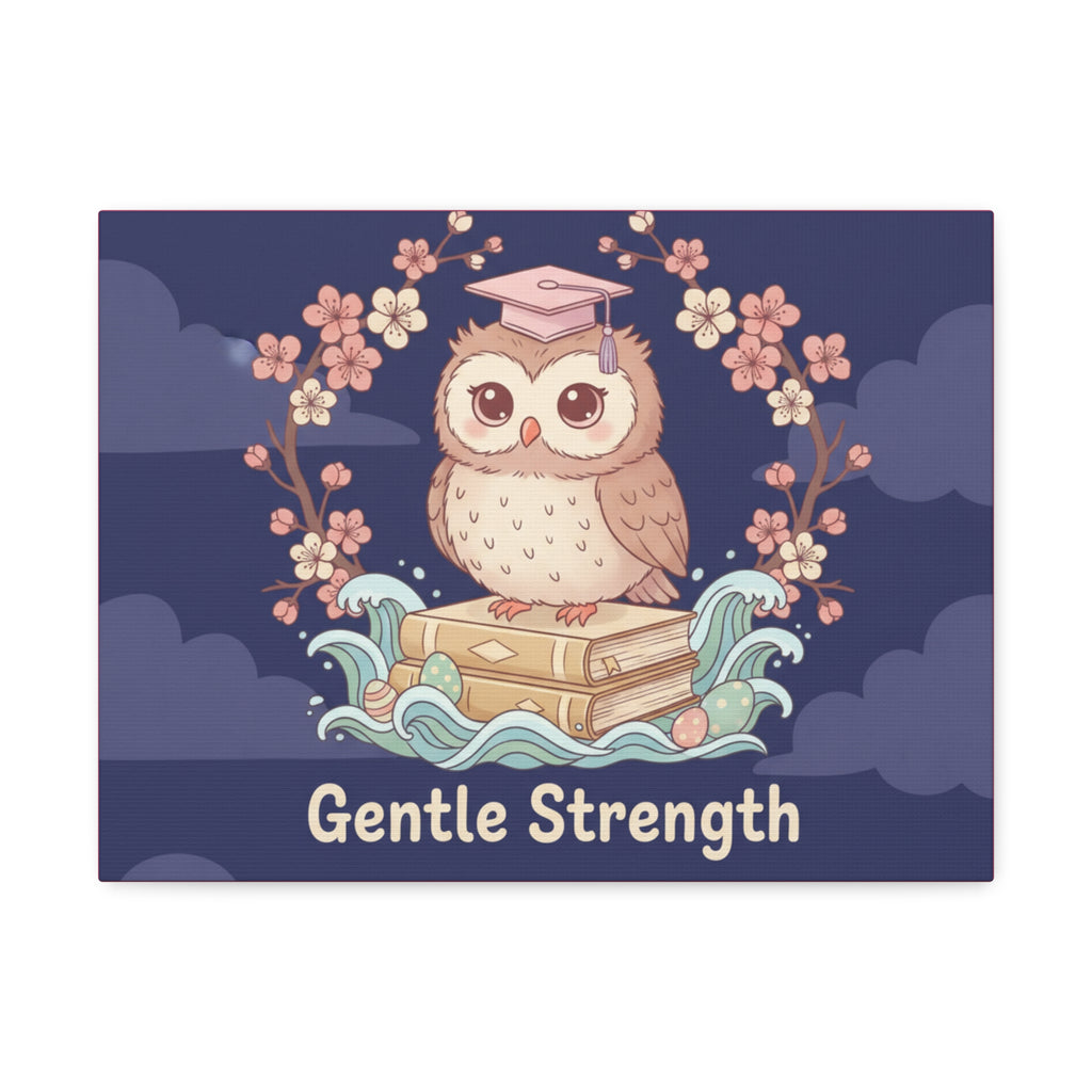 Owl Canvas Print – Gentle Strength