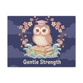 Owl Canvas Print – Gentle Strength
