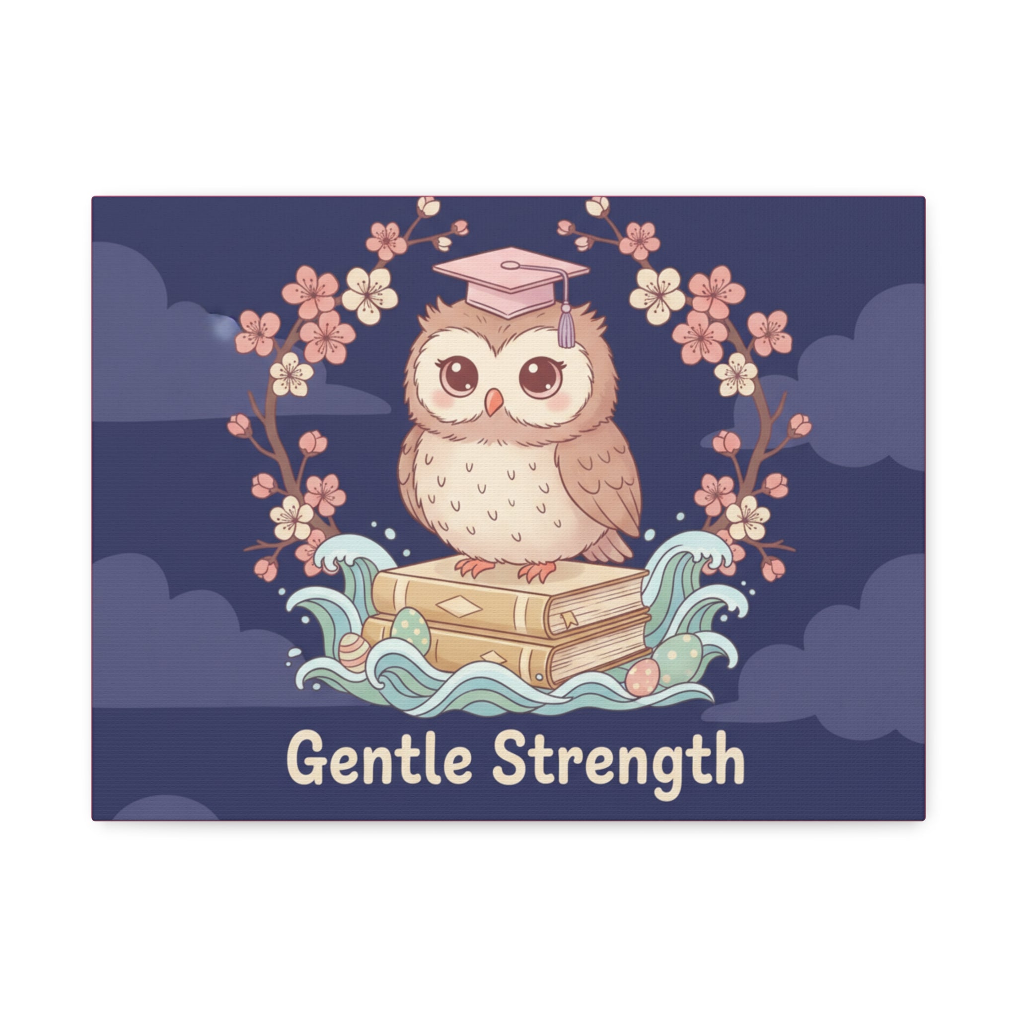 Owl Canvas Print – Gentle Strength