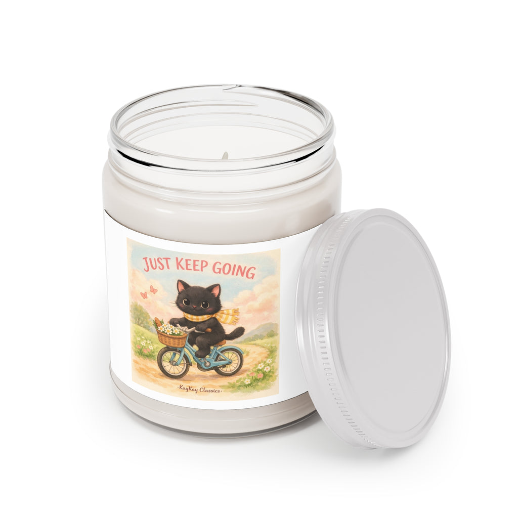 JUST KEEP GOING Cat Scented Candle