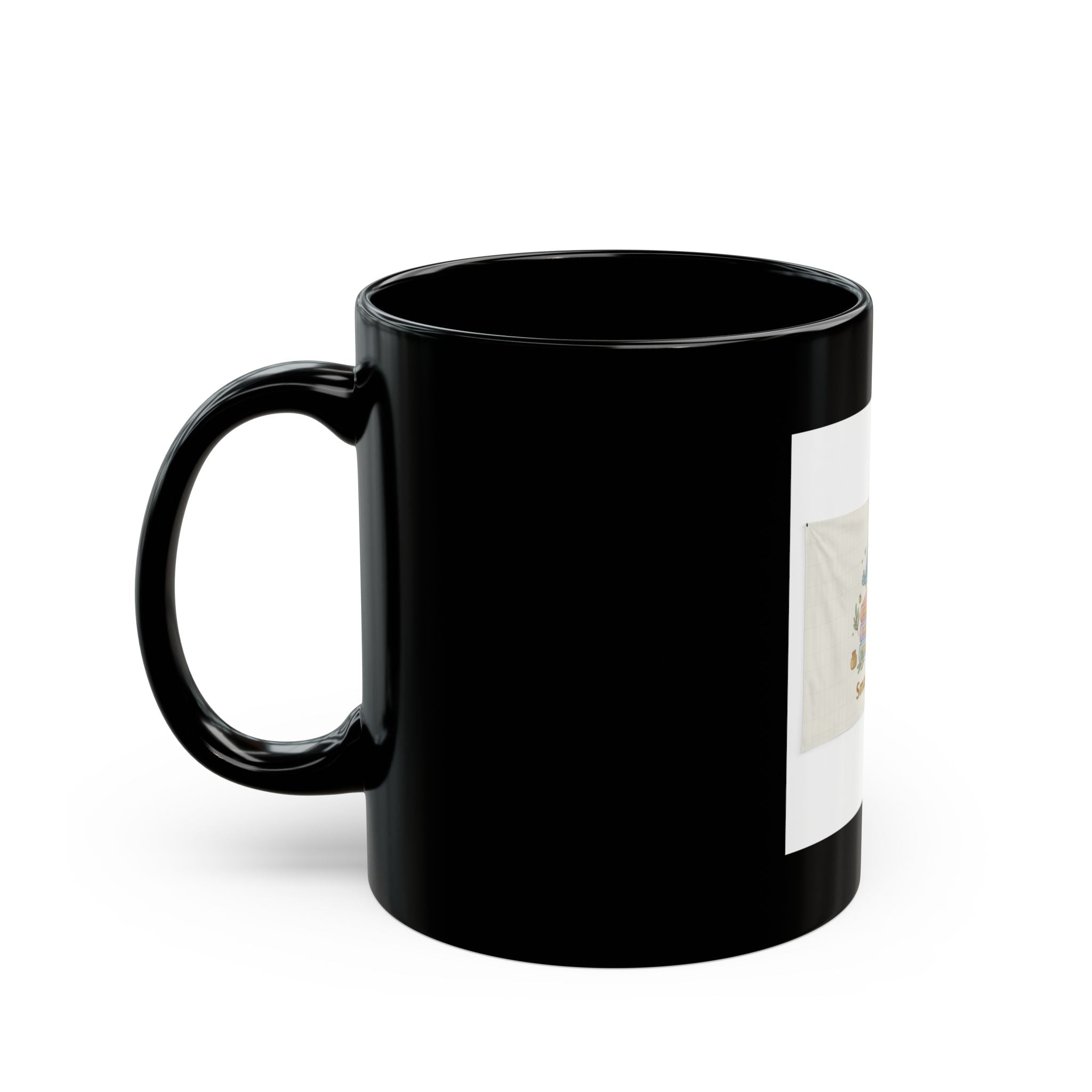 Smart Girls Club Birds Black Mug 11oz