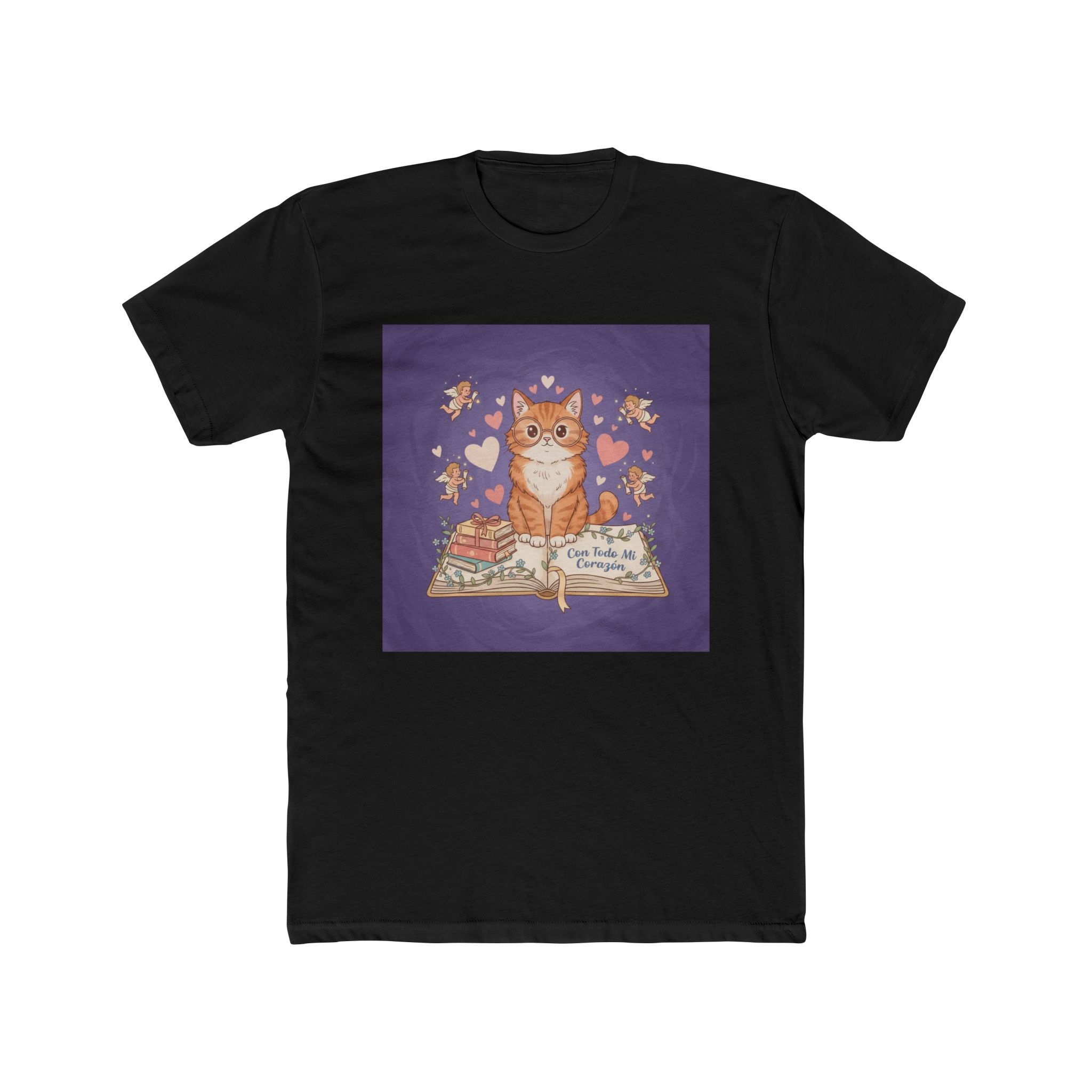 Con Todo Mi Corazón Cat Unisex Tee