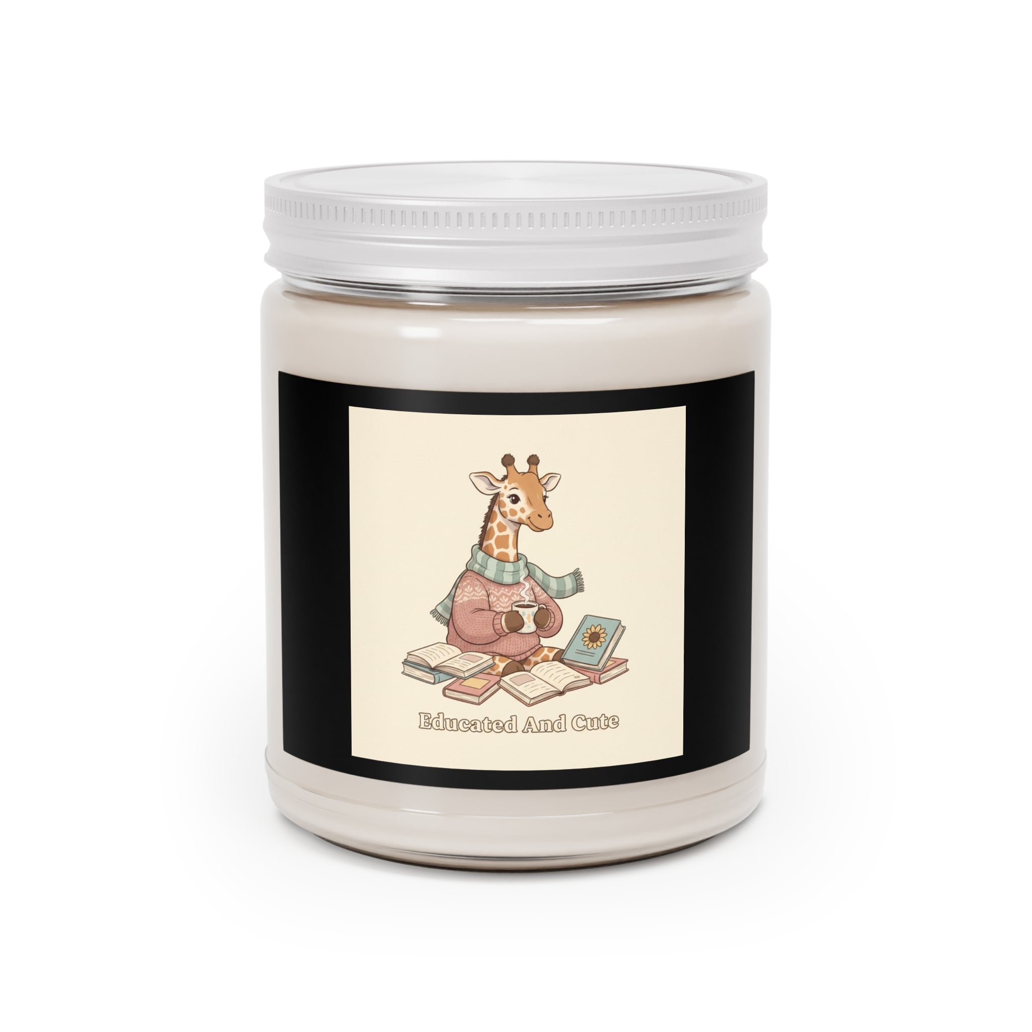 Sunflowers Scented Candle – Educated and Cute