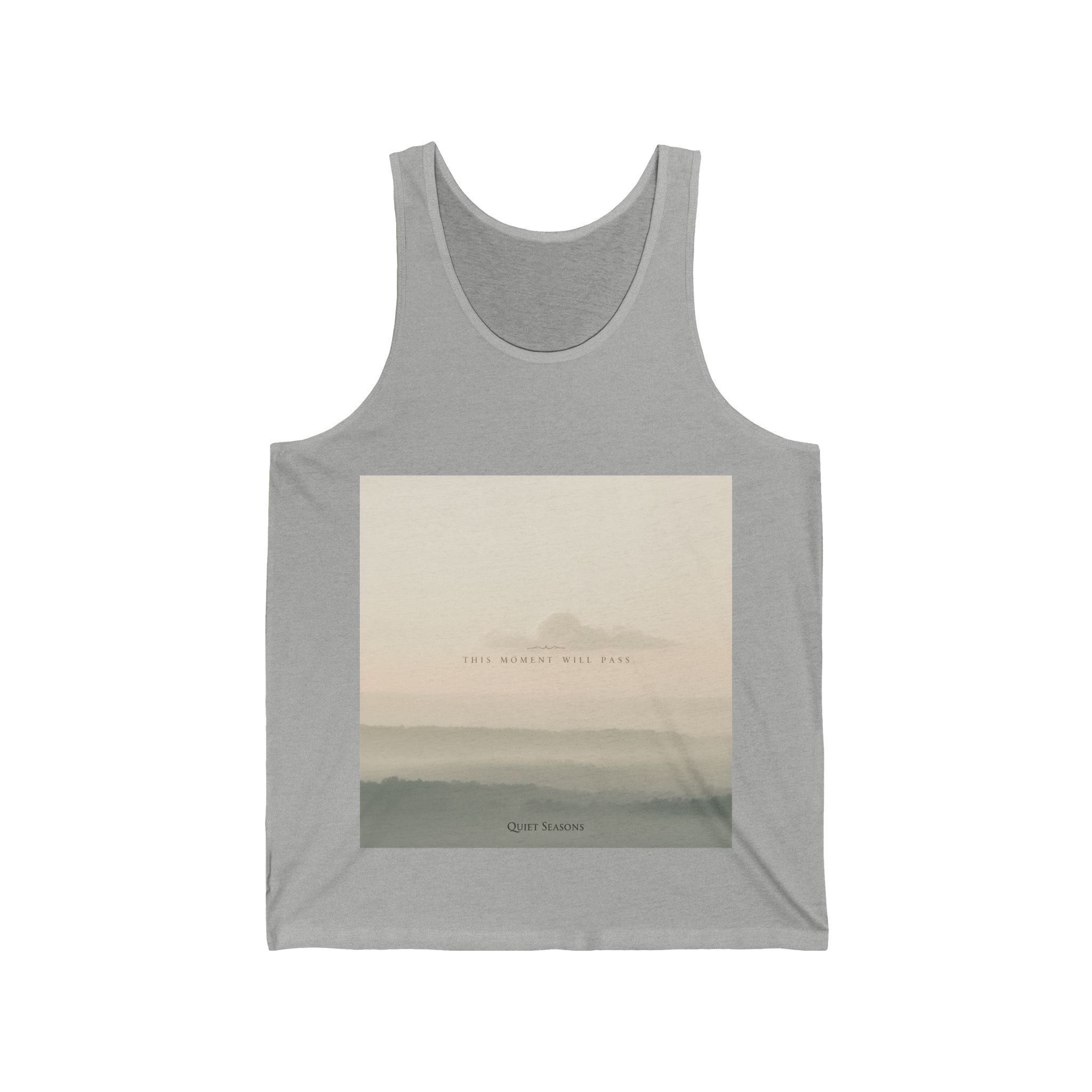 "This Moment Will Pass" Black Cat Tank Top | College Girl Gift | Fashion | KayKay Classics