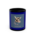 Bee Black Mug 11oz – Sparkle Daily