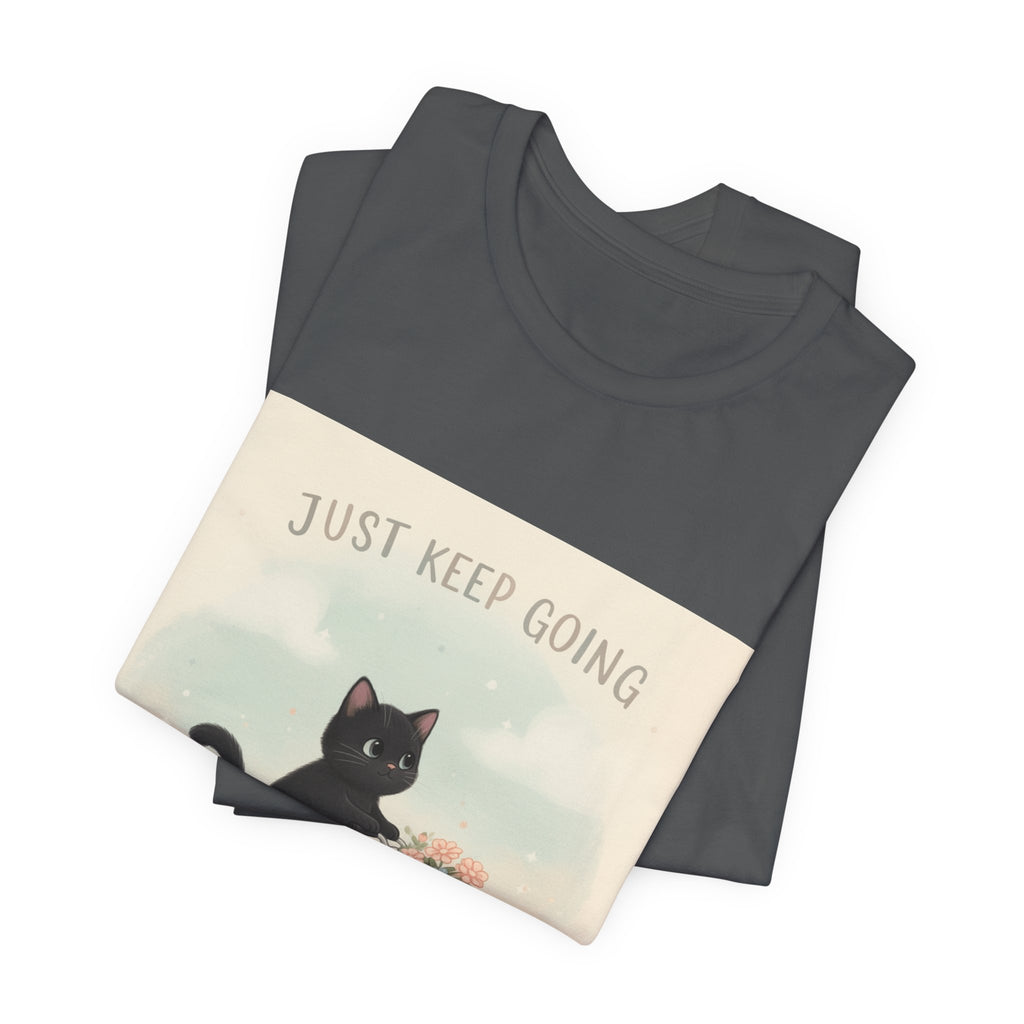 "Design" Black Cat Women Tee | College Girl Gift | Fashion | KayKay Classics