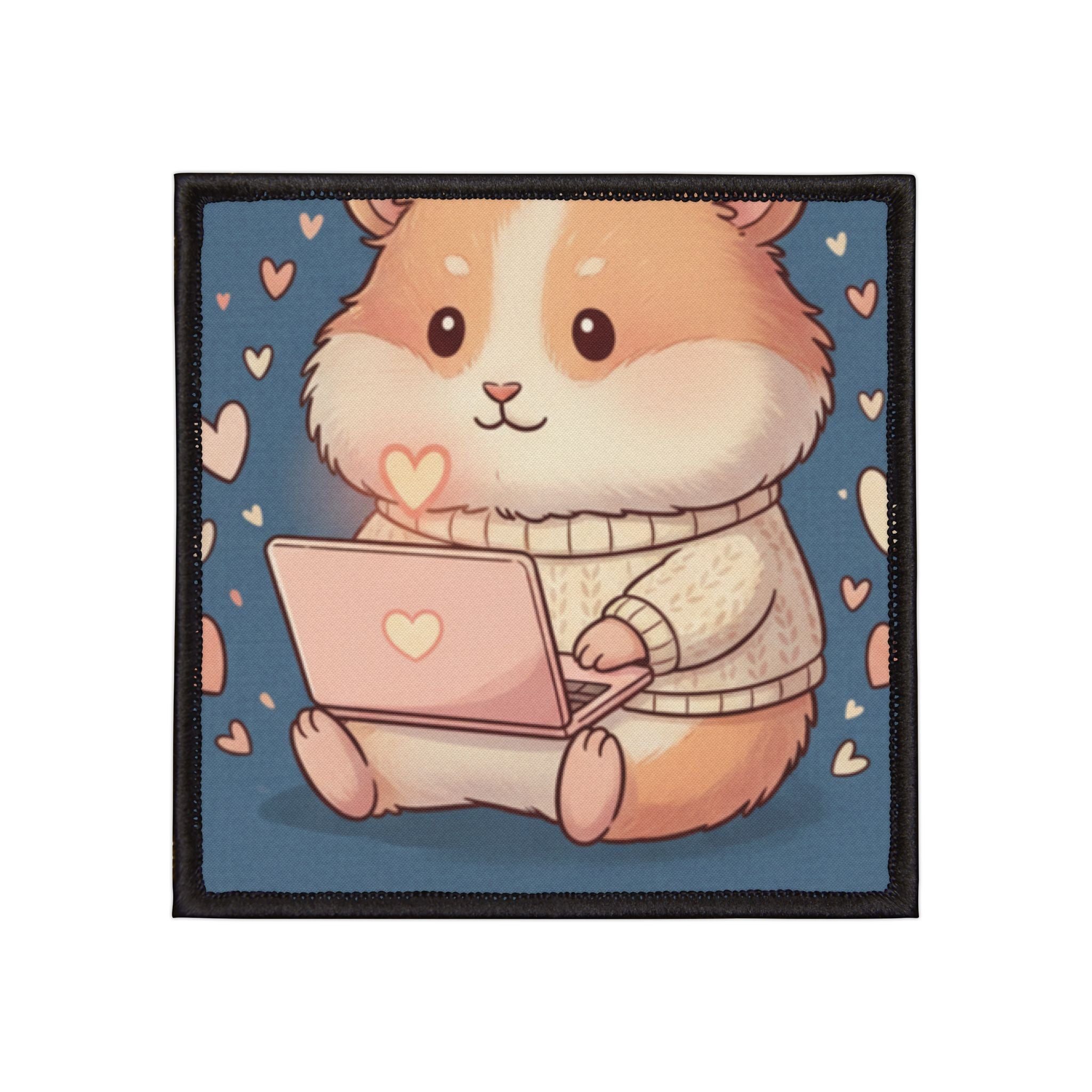 Hamster Iron-On Patch – Magic Takes Time